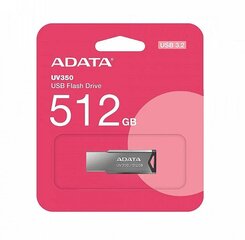 Adata Pendrive UV350 512GB цена и информация | USB накопители | 220.lv