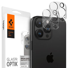 Spigen Optik.tR Camera Protector цена и информация | Защитные пленки для телефонов | 220.lv