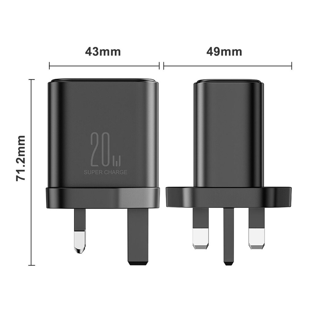 Joyrooom FlashSeries JR-TCF05 cena un informācija | Lādētāji un adapteri | 220.lv