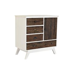 Kumode DKD Home Decor, brūna/balta цена и информация | Комоды | 220.lv