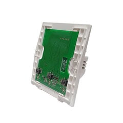SmartWise 3-канальный интеллектуальный настенный переключатель Zigbee 3.0 с физическими кнопками (один провод под напряжением) (без передней панели) цена и информация | Электрические выключатели, розетки | 220.lv