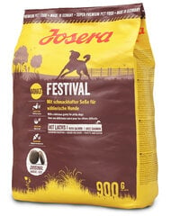 Josera Dog Festival ar pīli, rīsiem, lasi, 5x900 g cena un informācija | Sausā barība suņiem | 220.lv