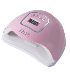 Лампа для ногтей Sun X5 Max LED/UV 150Вт, розовая цена и информация | Аппараты для маникюра и педикюра | 220.lv