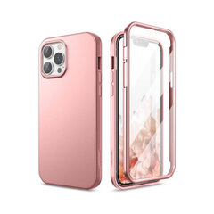 Чехол Full-Cover 360 для iPhone 13 Pro (6,1"), розовое золото цена и информация | Чехлы для телефонов | 220.lv