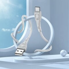 Borofone , USB, Type C, 1m cena un informācija | Savienotājkabeļi | 220.lv