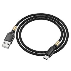 Borofone Cable BX92 Advantage - USB to Type C - 3A 1 metre black цена и информация | Кабели для телефонов | 220.lv