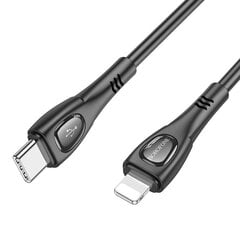 Borofone Cable BX98 Superior - Type C to Lightning - PD 27W 1 metre black цена и информация | Кабели для телефонов | 220.lv