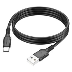 Borofone Cable BX80 Succeed - USB to Type C - 3A 1 metre black цена и информация | Кабели для телефонов | 220.lv