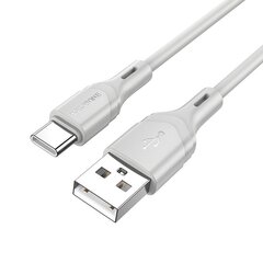 Borofone Cable BX99 Method - USB to Type C - 3A 1 metre grey цена и информация | Кабели для телефонов | 220.lv