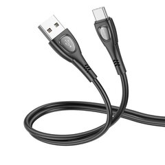 Borofone Cable BX99 Method - USB to Type C - 3A 1 metre grey цена и информация | Кабели для телефонов | 220.lv