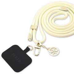 Guess GUOUCNMG4EE Universal CBDY Cord pasek beżowy|beige цена и информация | Держатели для телефонов | 220.lv