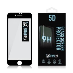 OBAL:ME 5D Glass Screen Protector for Apple iPhone 7|8|SE2020|SE2022 Black цена и информация | Защитные пленки для телефонов | 220.lv