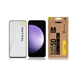 Tactical Glass Shield 5D for Samsung Galaxy S21 FE 5G Black цена и информация | Защитные пленки для телефонов | 220.lv