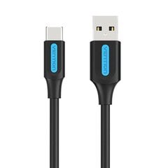 Charging Cable USB-A 2.0 to USB-C Vention COKBC 0,25m (black) цена и информация | Кабели для телефонов | 220.lv