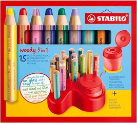 Набор цветных карандашей 3 в 1 Stabilo, 1 комплект цена и информация | Принадлежности для рисования, лепки | 220.lv