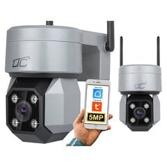 Internetinė rotacinė išorinė kamera IP socket E27 IP65 PTZ 5Mpix 230V SMART LTC VISION цена и информация | Камеры видеонаблюдения | 220.lv