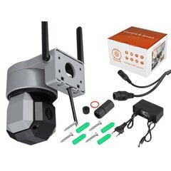 Internetinė rotacinė išorinė kamera IP socket E27 IP65 PTZ 5Mpix 230V SMART LTC VISION цена и информация | Камеры видеонаблюдения | 220.lv