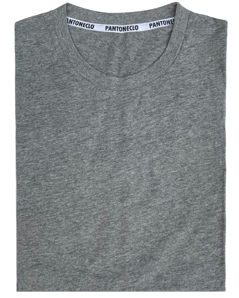 T-kreklu komplekts vīriešiem Pantoneclo, melns/pelēks, 3gab. цена и информация | Vīriešu T-krekli | 220.lv