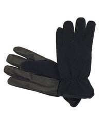 Hofler женские перчатки 191602 01, черный/черный 191602*01-006 цена и информация | Шапки, перчатки, шарфы для девочек | 220.lv
