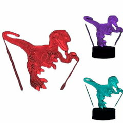 LED lampa iTotal 3D Dinozaurs Plastmasa 4 W 20 x 15 x 5 cm цена и информация | Настольные лампы | 220.lv