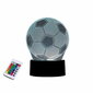 LED lampa iTotal Football 3D Daudzkrāsains цена и информация | Galda lampas | 220.lv