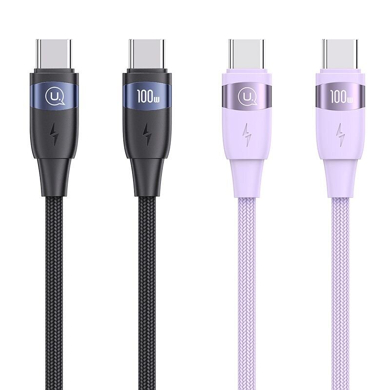 USAMS U85 100W PD USB-C 1.2M cena un informācija | Savienotājkabeļi | 220.lv