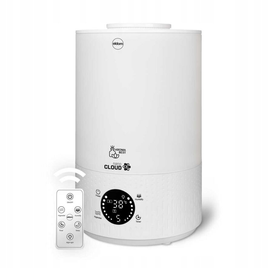 Ultraskaņas gaisa mitrinātājs NU40 ATMA ELDOM цена и информация | Gaisa attīrītāji | 220.lv