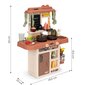 Bērnu virtuvīte Multistore HC483304, brūna cena un informācija | Rotaļlietas meitenēm | 220.lv