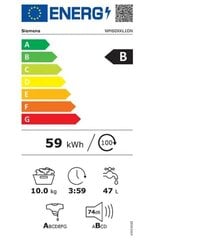 Siemens WM60XKL1DN cena un informācija | Veļas mašīnas | 220.lv