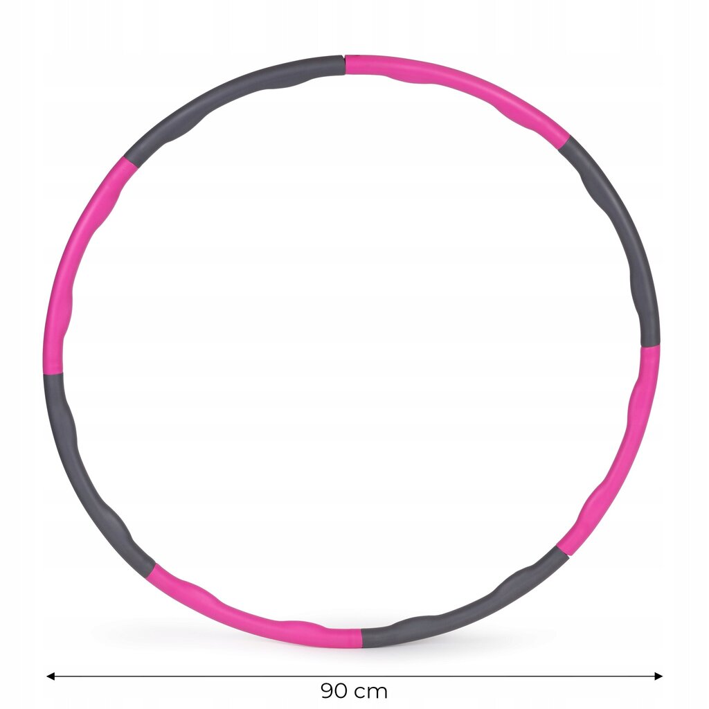 Modernhome Hula stīpa ar radzēm 90cm цена и информация | Vingrošanas riņķi un nūjas | 220.lv