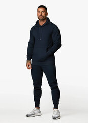 Tumši zils treniņtērps ar kapuci vīriešiem PK3030-53028-XXL cena un informācija | Sporta apģērbs vīriešiem | 220.lv