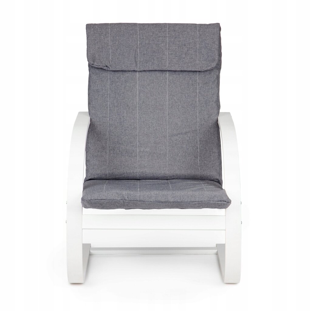 Ērts somu stila šūpuļkrēsls pelēks cena un informācija | Atpūtas krēsli | 220.lv