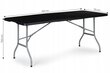 ModernHome praktisks 153 cm saliekamais galds цена и информация | Dārza galdi | 220.lv