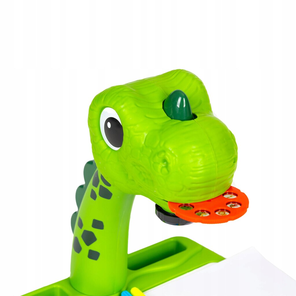 Projektora dinozauru zīmēšanas tāfele 12 marķieri 24 dizaini cena un informācija | Attīstošās rotaļlietas | 220.lv