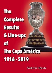 Complete Results & Line-ups of the Copa America 1916-2019 cena un informācija | Grāmatas par veselīgu dzīvesveidu un uzturu | 220.lv