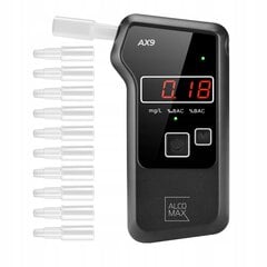 Электрохимический алкотестер AX9 цена и информация | Алкотестеры | 220.lv