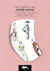 Vintage Fashion: Label & Sticker Book cena un informācija | Grāmatas par veselīgu dzīvesveidu un uzturu | 220.lv