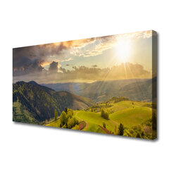 Холст принцип, ландшафт Скалистой горы 79,99 цена и информация | Картины | 220.lv