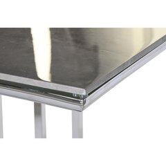 Обеденный стол DKD Home Decor Серебристый Стеклянный Сталь (180 x 90 x 75 cm) цена и информация | Кухонные и обеденные столы | 220.lv