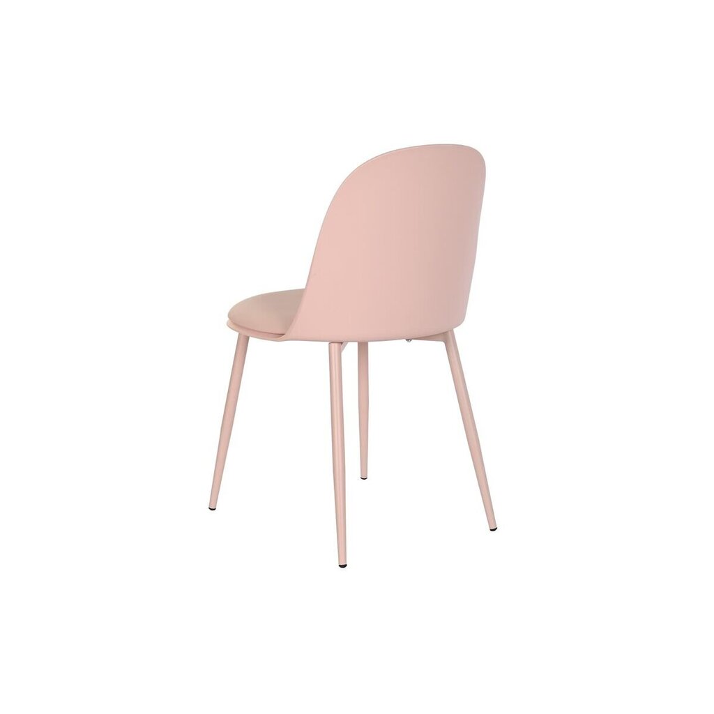 Ēdamistabas krēsls DKD Home Decor Rozā Poliuretāns polipropilēns (45 x 46 x 81 cm) cena un informācija | Virtuves un ēdamistabas krēsli | 220.lv