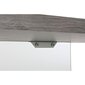 Rakstāmgalds DKD Home Decor Stikls Pelēks Caurspīdīgs MDF Rūdīts stikls (120 x 50 x 76 cm) cena un informācija | Datorgaldi, rakstāmgaldi, biroja galdi | 220.lv