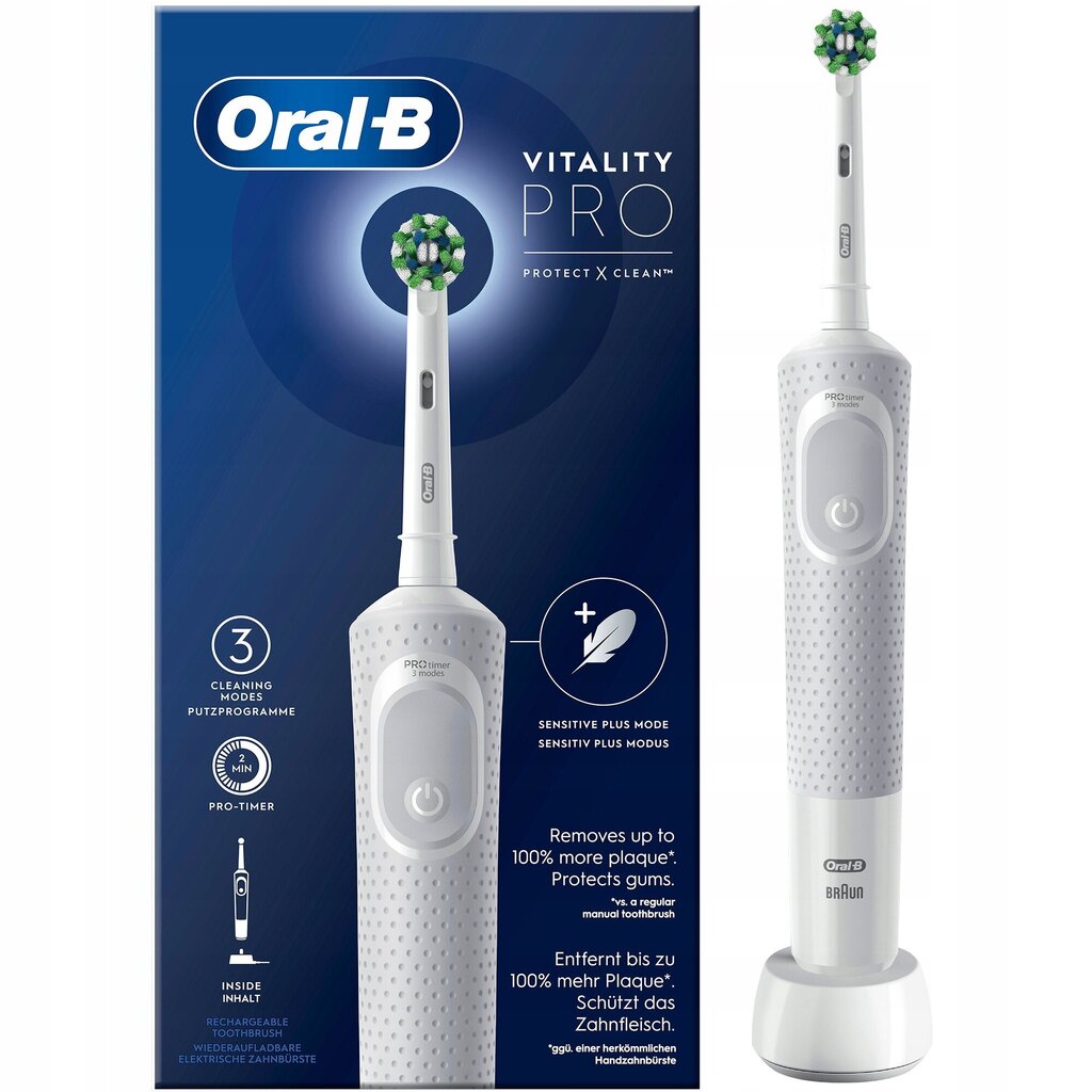 Oral-B Vitality Pro D103 cena un informācija | Elektriskās zobu birstes | 220.lv