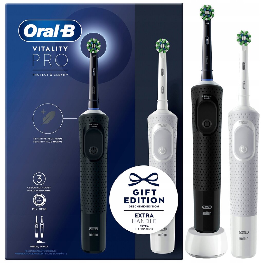 Oral-B Vitality Pro D103 цена и информация | Elektriskās zobu birstes | 220.lv