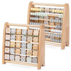 Koka alfabēts un Abacus - ciparu un burtu apguve цена и информация | Развивающие игрушки | 220.lv