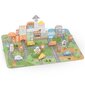 Koka bloku pilsētas komplekts XL, 100 gab. cena un informācija | Rotaļlietas zīdaiņiem | 220.lv