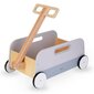 Koka rotaļlietu ratiņi - vilkšanas piekabe цена и информация | Rotaļlietas zīdaiņiem | 220.lv