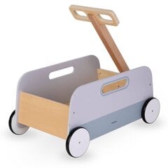 Koka rotaļlietu ratiņi - vilkšanas piekabe cena un informācija | Rotaļlietas zīdaiņiem | 220.lv