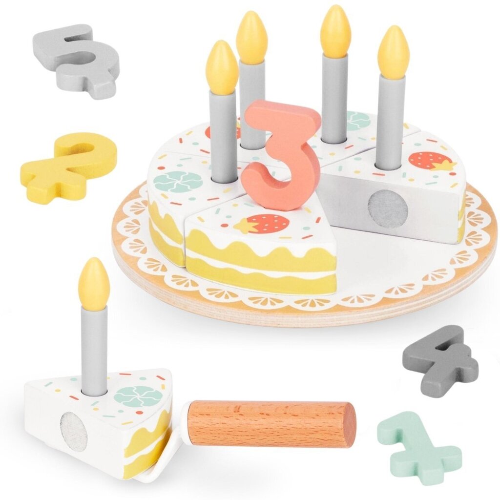 Koka dzimšanas dienas torte griešanai цена и информация | Rotaļlietas meitenēm | 220.lv