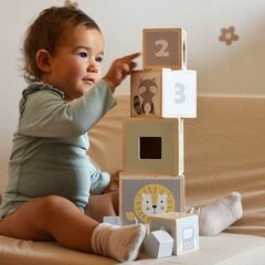 Koka tornis - šķirotāja formas šķirošanas alfabēta dzīvnieki cena un informācija | Rotaļlietas zīdaiņiem | 220.lv
