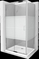 Dušas kabīne Mexen Apia, daļēji matēta, 130 x 80 cm cena un informācija | Dušas kabīnes | 220.lv